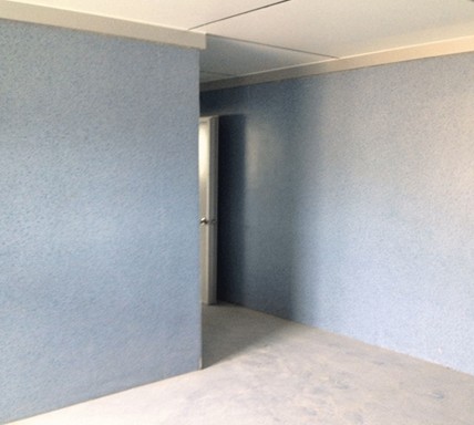 云南丘北石缸壩縣醫院地板工程案例-墻面應用